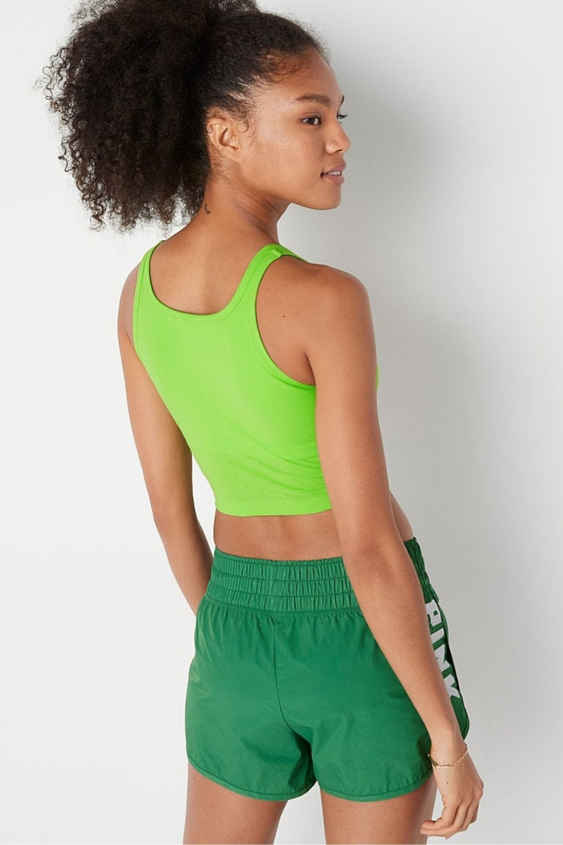 Victoria's Secret Crop Tank Top Zelene | SVXRG-2746