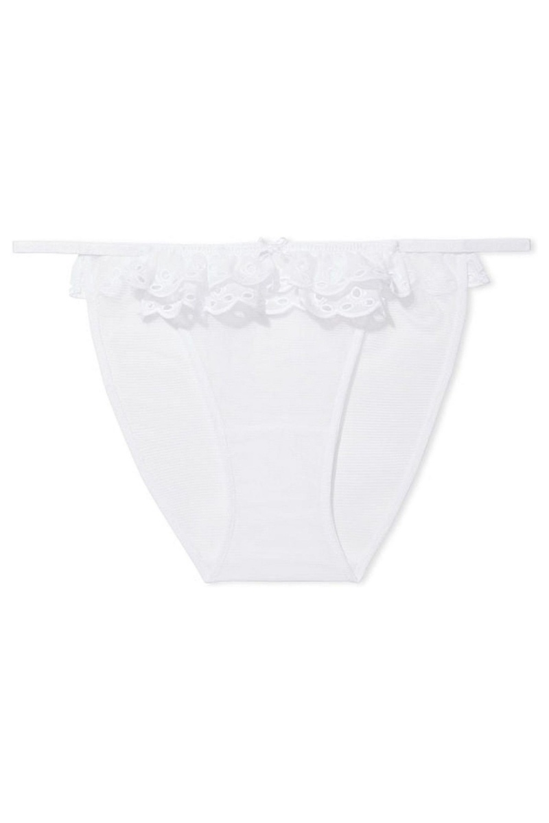 Victoria's Secret Dream Angels Broderie Knickers Námornícka Modrá Modre | TMAEG-7302