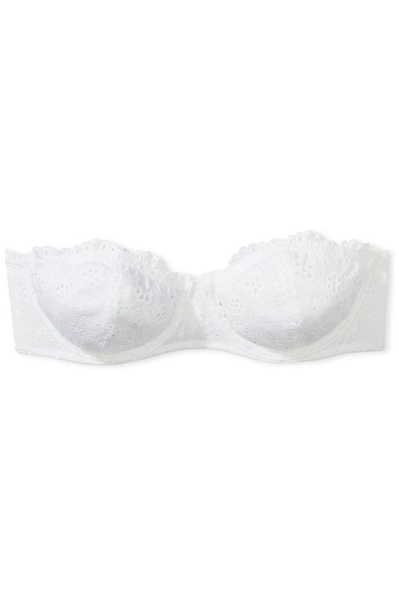 Victoria's Secret Dream Angels Broderie Scalloped Trim Bra Ensign | ZWJIX-8617