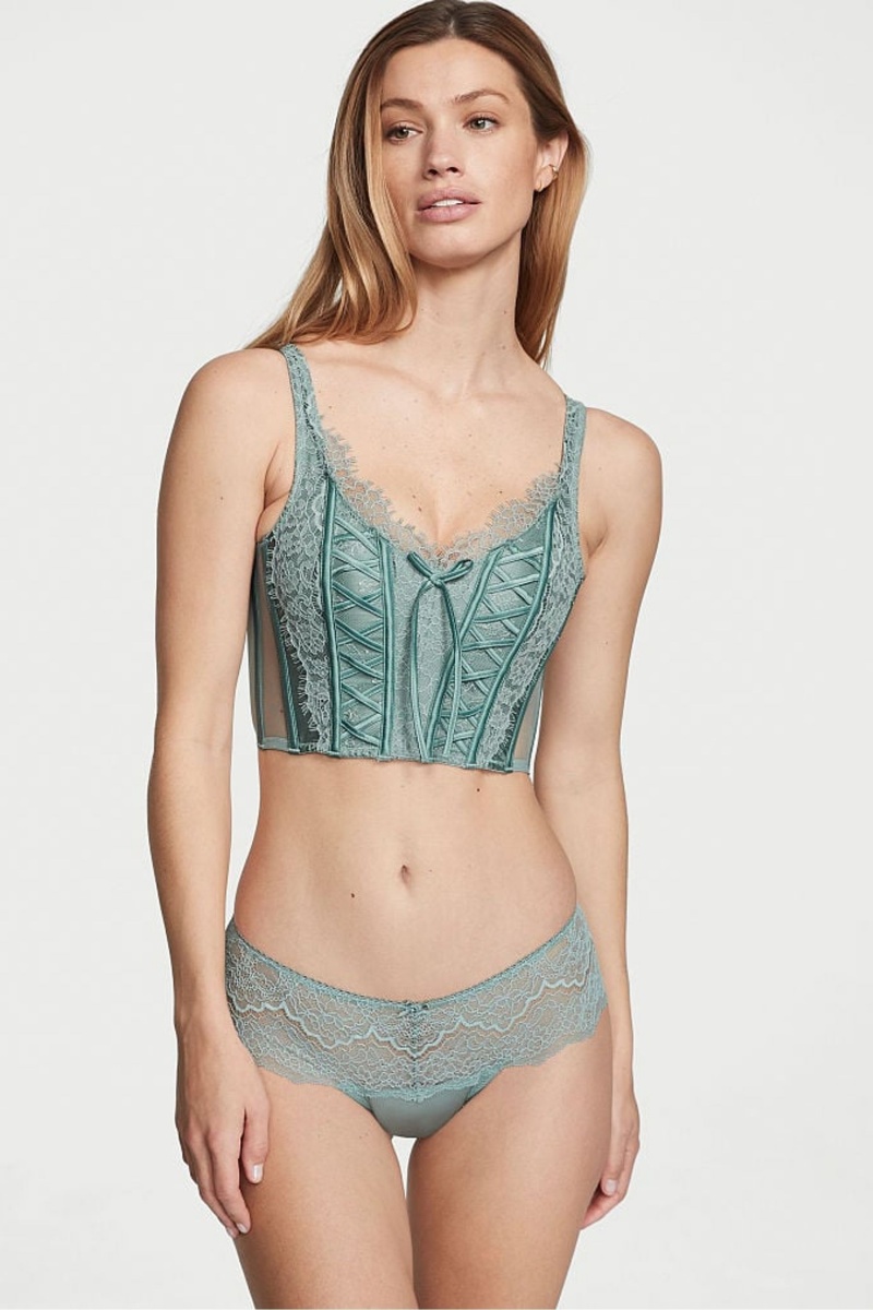 Victoria's Secret Dream Angels Knickers Zelene | FXHUZ-6748