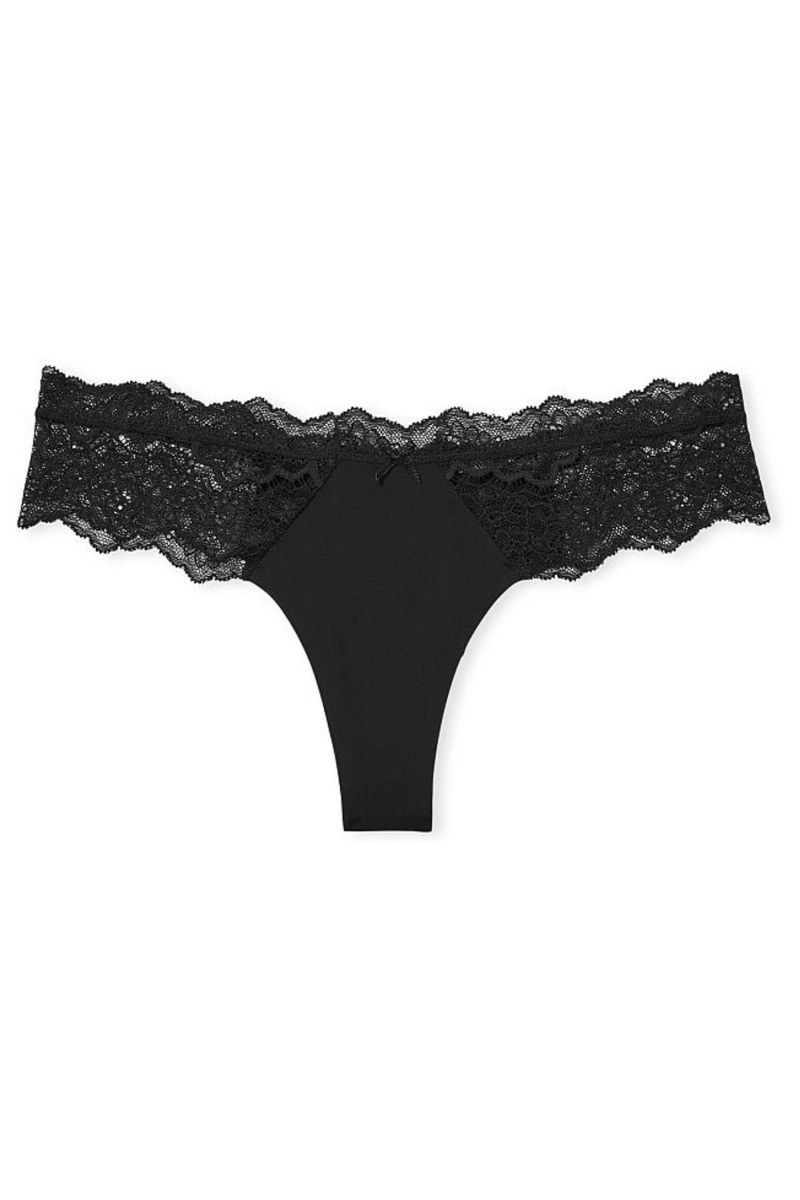 Victoria's Secret Dream Angels Knickers Čierne | TCSIQ-2914