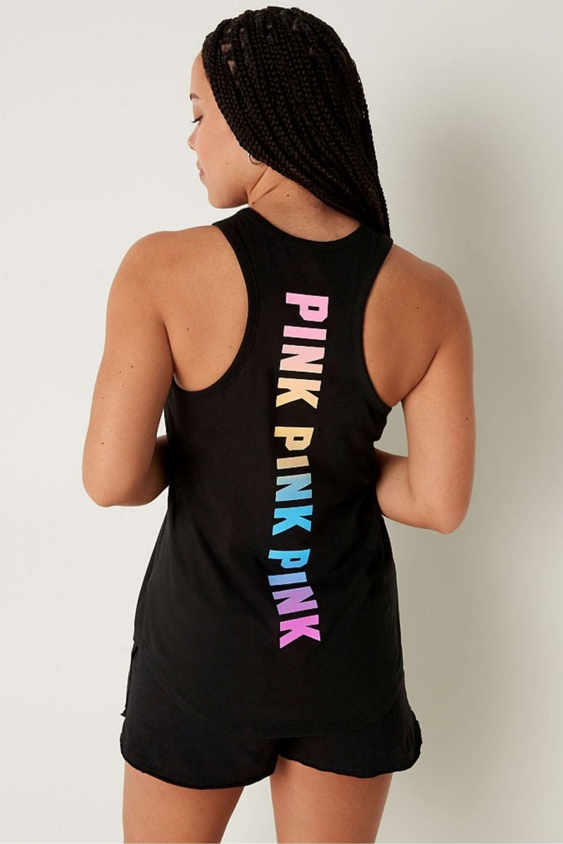 Victoria's Secret Everyday Ringer Tank Modre | XPQHU-0491