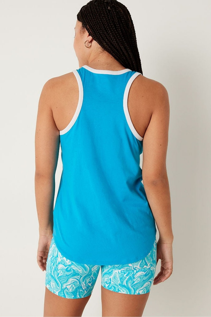 Victoria's Secret Everyday Ringer Tank Modre | YKMFB-0741