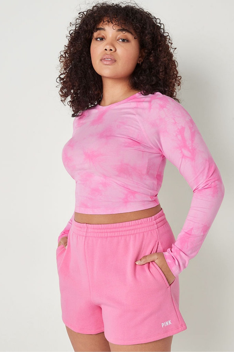 Victoria's Secret Fleece Kratke Ruzove | UVDLC-6870