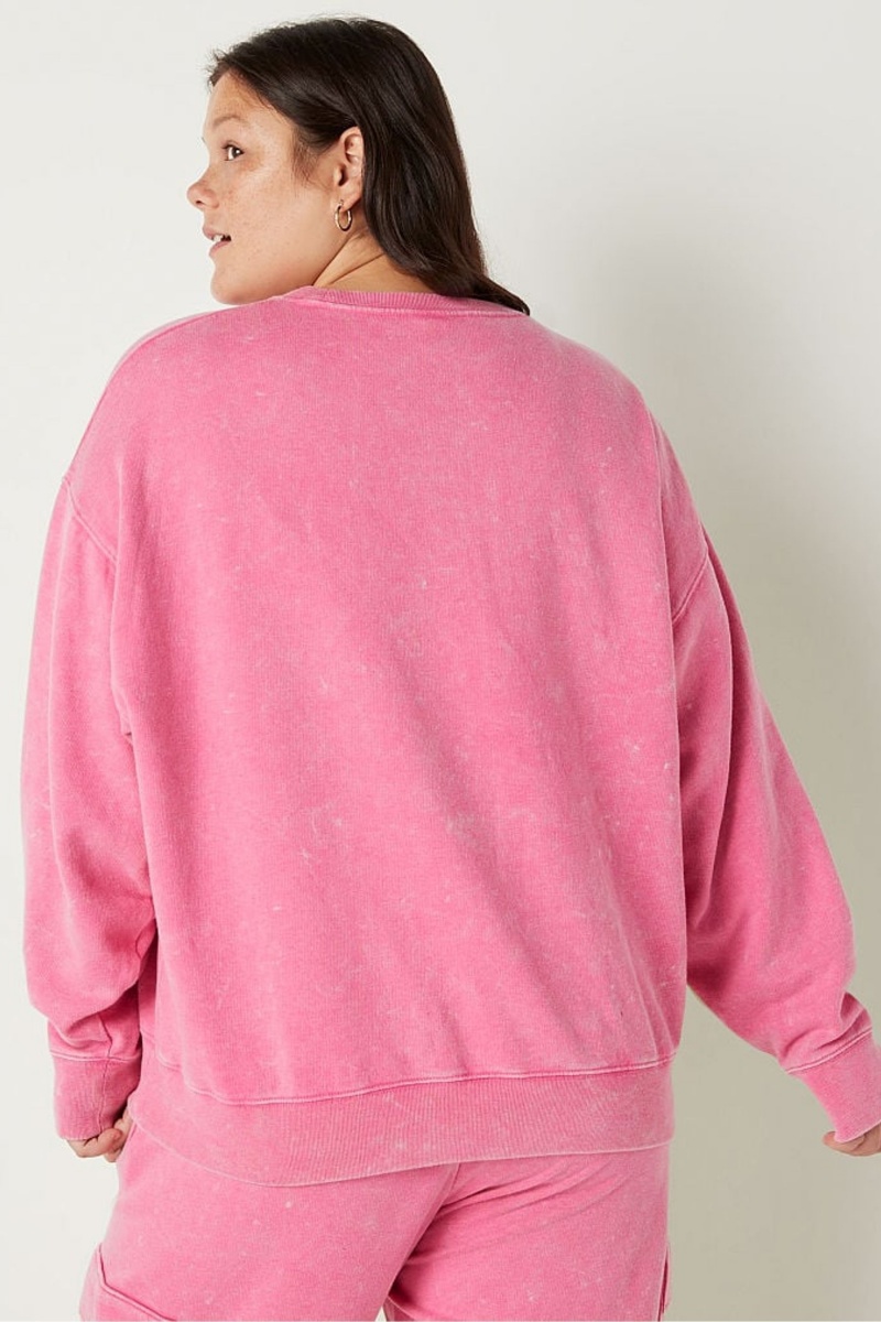 Victoria's Secret Fleece Long Sleeve Sweatshirt Čierne | COLAY-6327