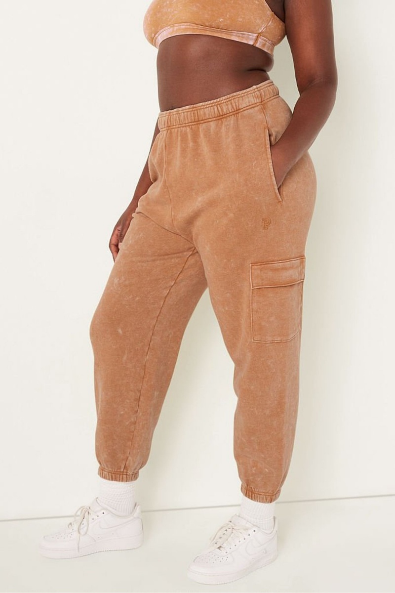 Victoria\'s Secret Fleece Lounge Jogger Hnede | LEZQP-1470