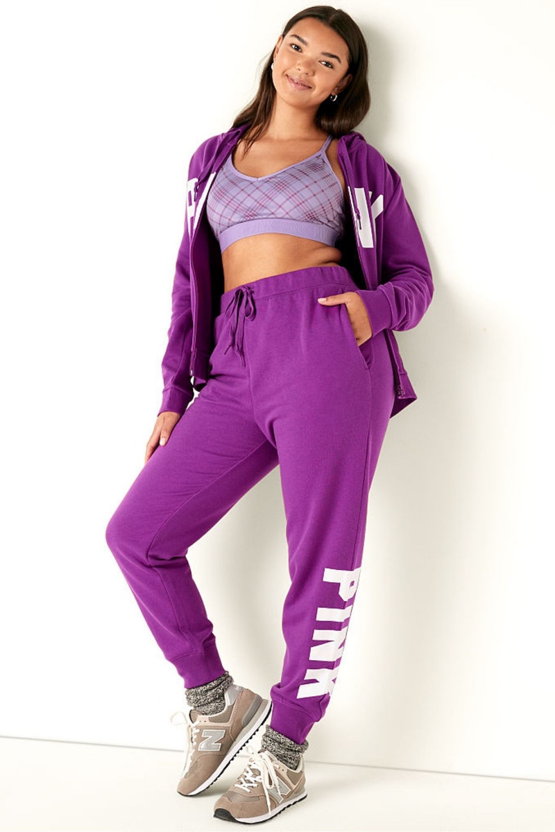 Victoria's Secret Fleece Lounge Jogger Ruzove | FVWXG-5718