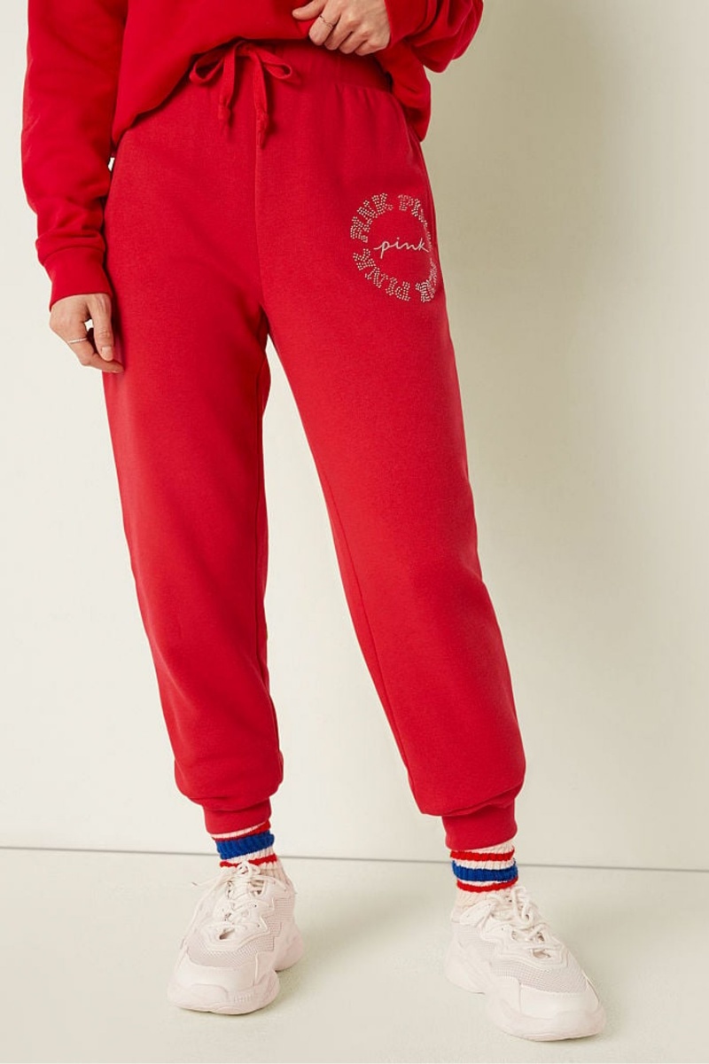 Victoria\'s Secret Fleece Lounge Jogger Ruzove | KTLCI-0389