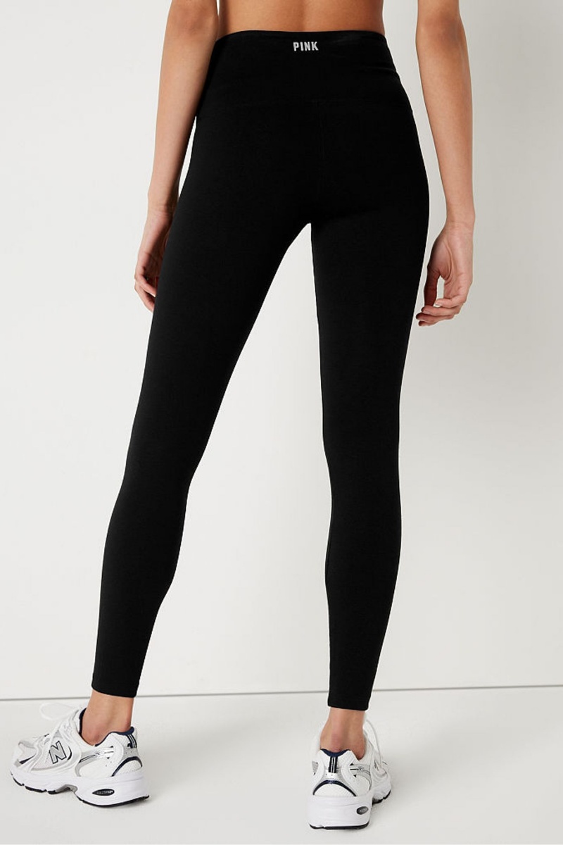 Victoria's Secret High Pásom Full Length Legging Čierne | WSLEN-9407