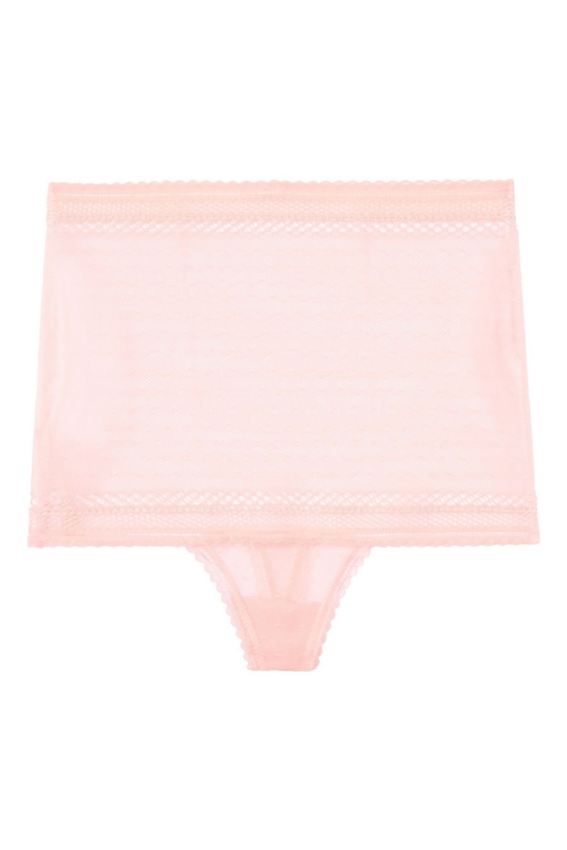 Victoria's Secret Incredible Highrise Tanga Panty Čierne | AQVOR-7345