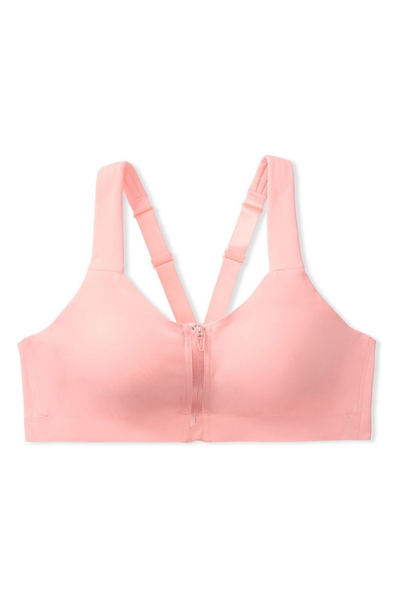 Victoria's Secret Knockout High Impact Racerback Zip Up Sports Bra Marhule Oranžové | ZAYFW-5184