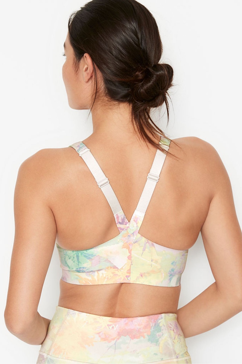 Victoria's Secret Knockout High Impact Racerback Zip Up Sports Bra Marhule Oranžové | ALBCX-9365