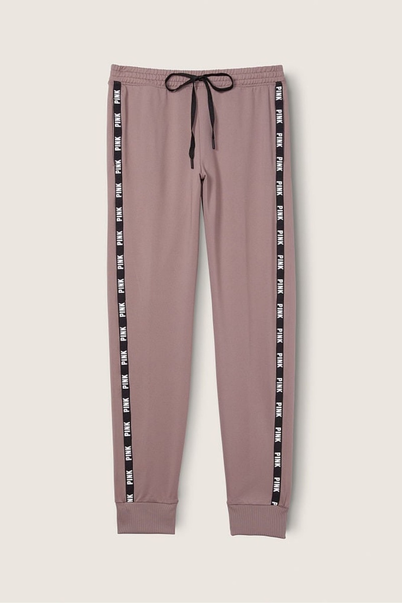 Victoria's Secret Logo Full Length Lounge Jogger Káva Hnede | NGVXP-2598