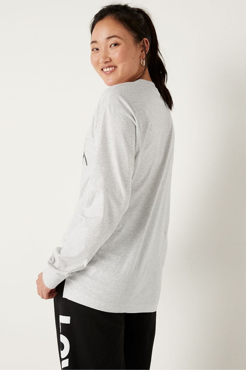 Victoria's Secret Long Sleeve T-Shirt Zelene | UAQWL-4219