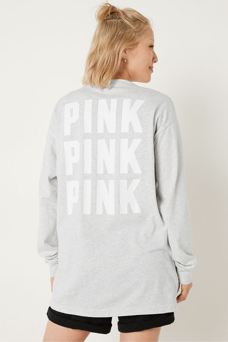 Victoria's Secret Long Sleeve T-Shirt Zelene | BVARZ-8306