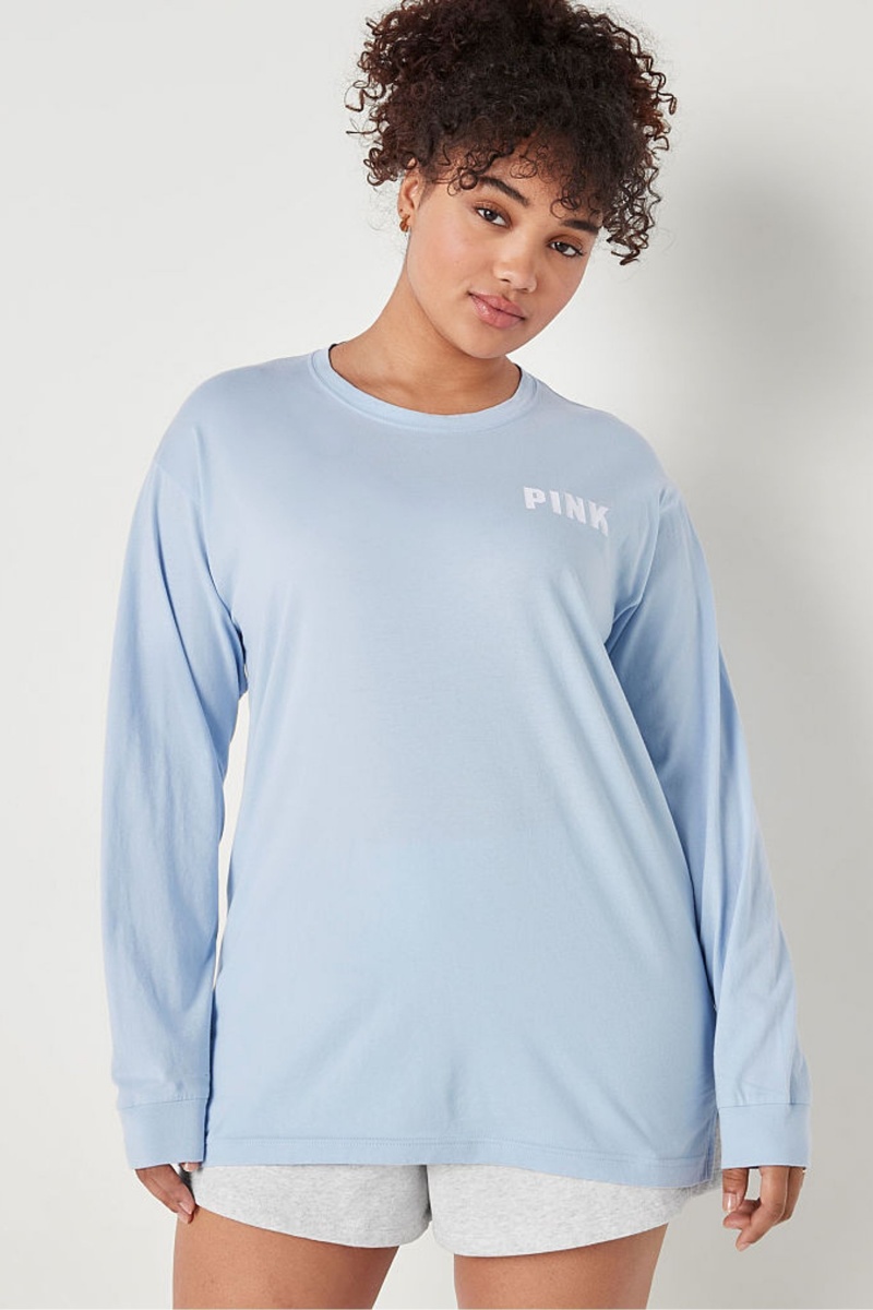 Victoria\'s Secret Long Sleeve T-Shirt Zelene | XUTRB-3016