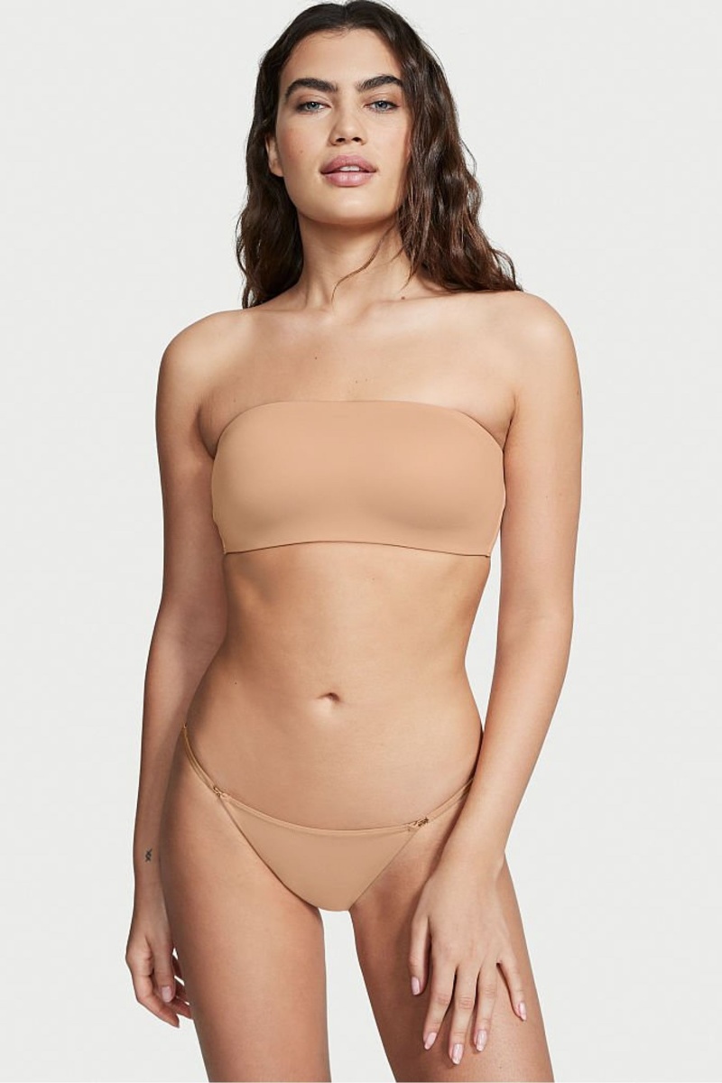 Victoria's Secret Love Cloud Smooth Bikiny Knickers Sweet Nougat Nude | IGRJP-6294