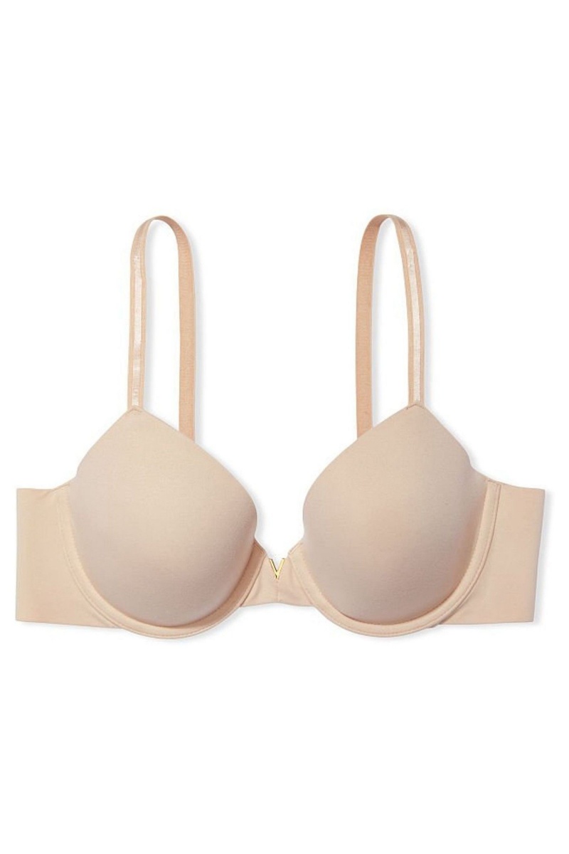 Victoria's Secret Love Cloud Smooth Bra Champagne Nude | UEZVL-8107