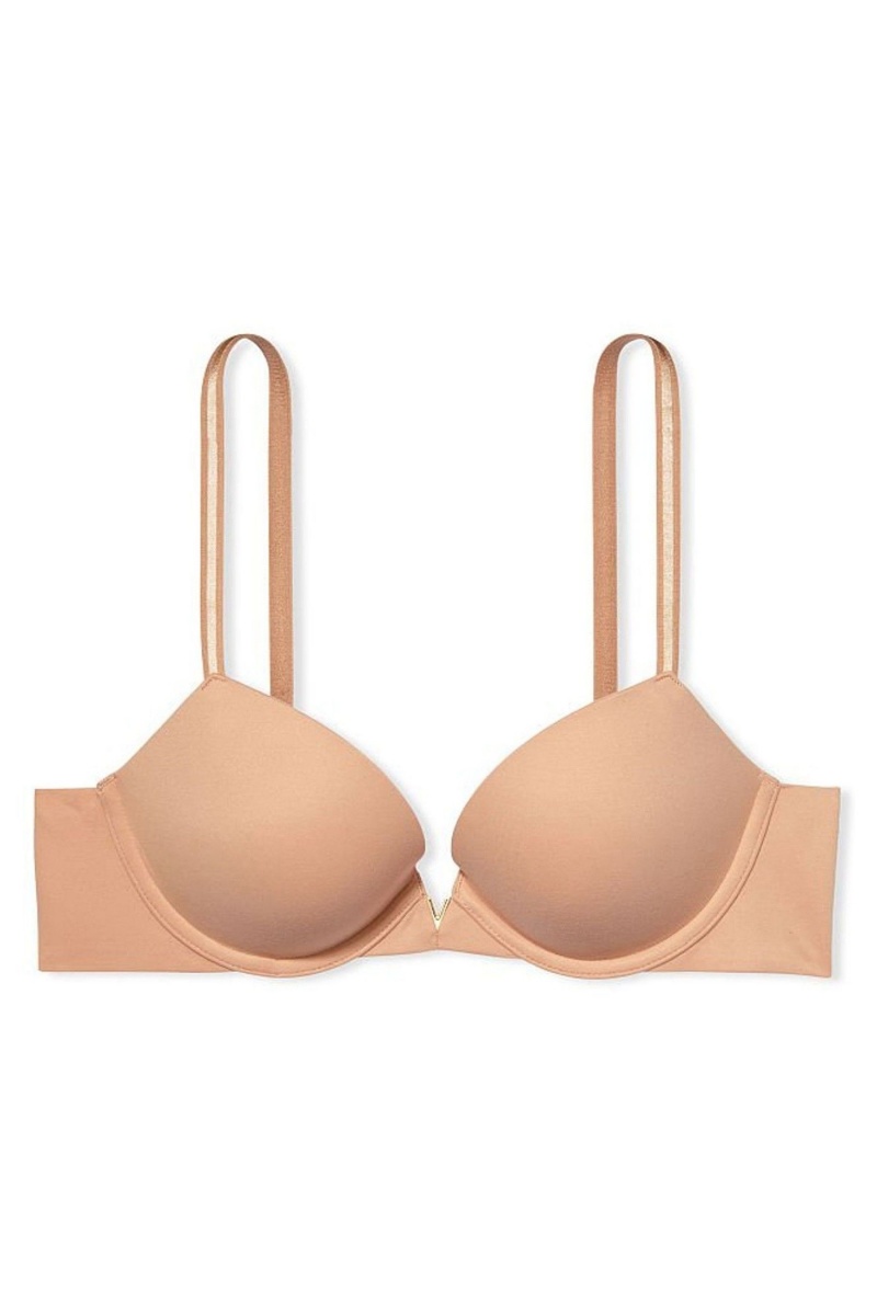 Victoria's Secret Love Cloud Smooth Bra Sweet Nougat Nude | VCUIJ-5740