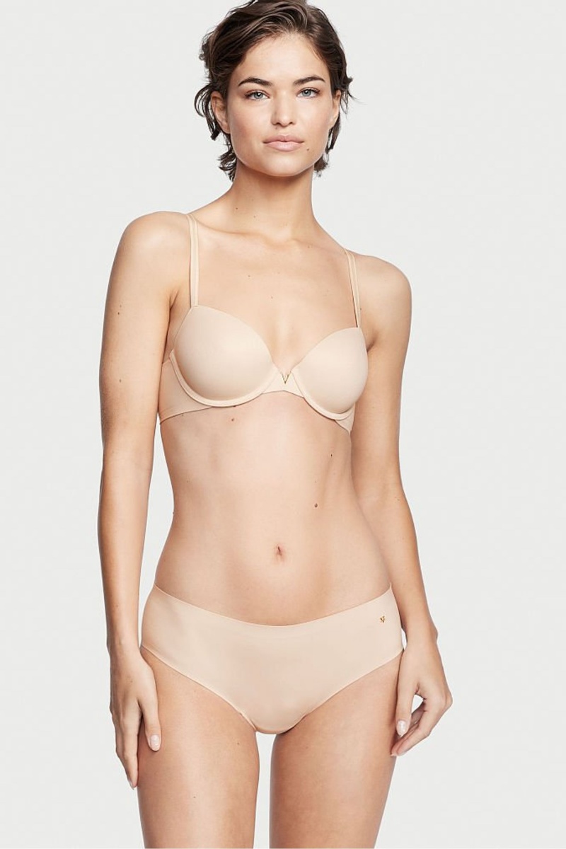 Victoria's Secret Love Cloud Smooth Hipster Knickers Champagne Nude | GYJTS-5812