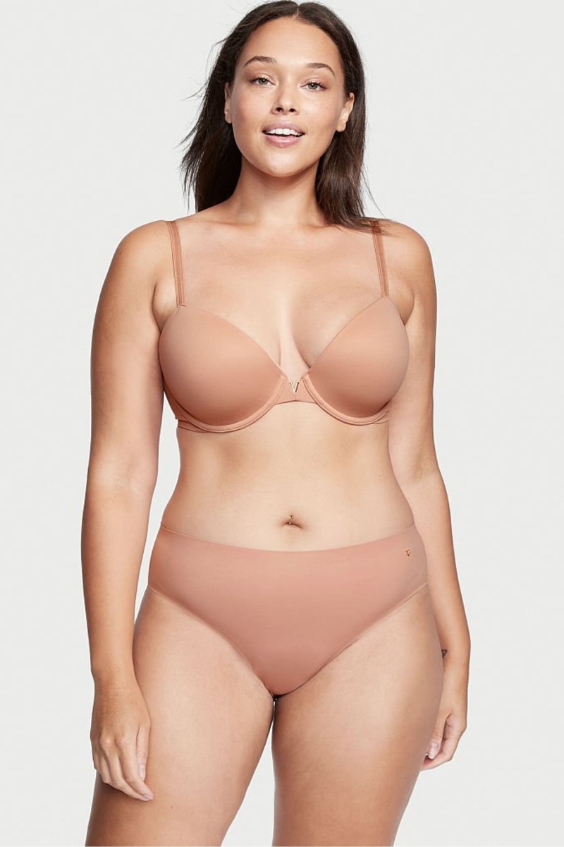 Victoria's Secret Love Cloud Smooth Hipster Knickers Sweet Nougat Nude | HMYAL-8675