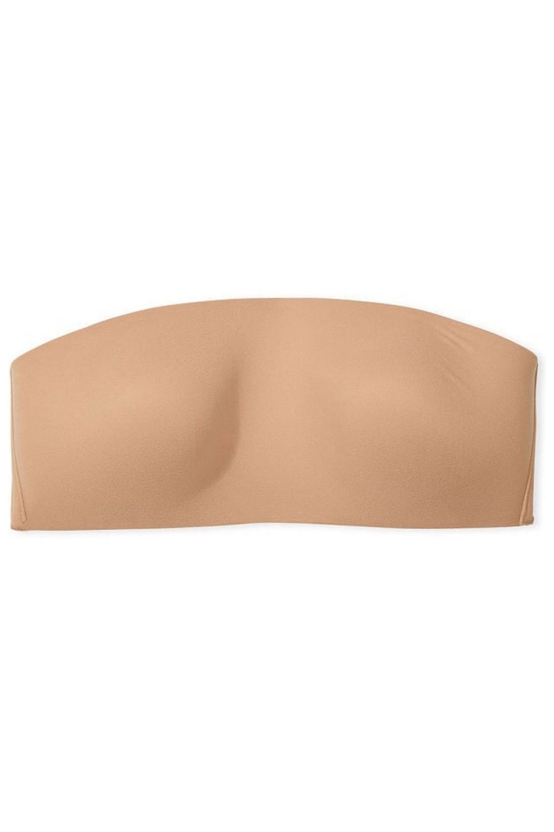 Victoria\'s Secret Love Cloud Smooth Lightly Podsite Non Wired Strapless Bra Čierne | COFYW-4193