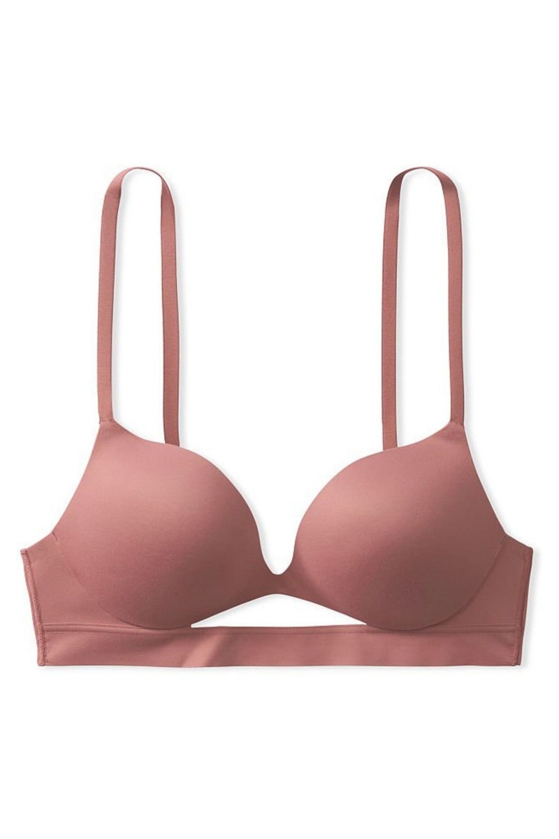 Victoria's Secret Love Cloud Smooth Non Wired Push Up Bra Toasted Sugar Nude | XLDAW-5079