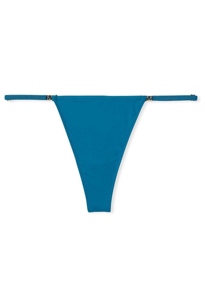 Victoria's Secret Love Cloud Smooth Tanga Knickers Čierne | GJAET-5109