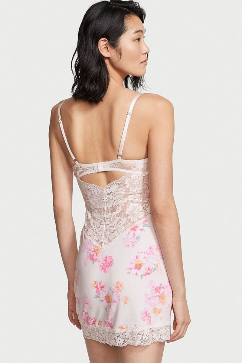 Victoria's Secret Modal Cipkovane Mini Slip Čierne | SCEQL-0496