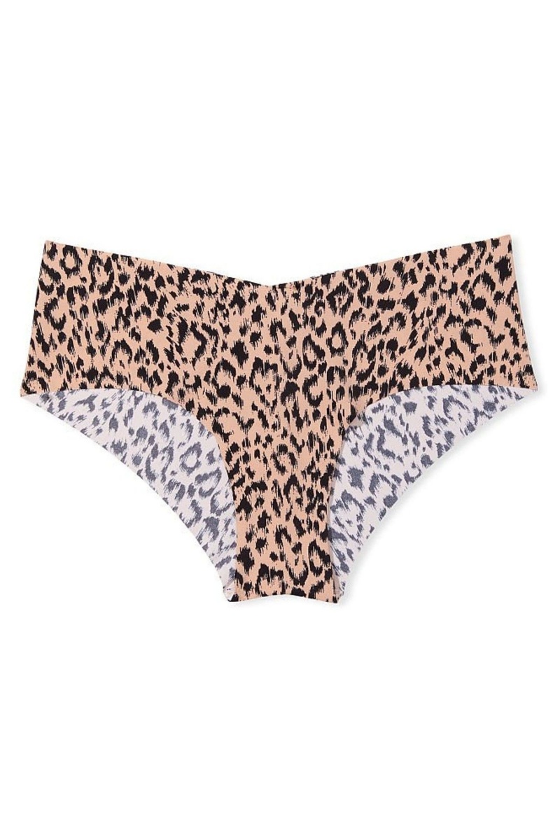 Victoria's Secret No-Show Leopard Print Cheeky Panty Leopardie | XIWFY-6320