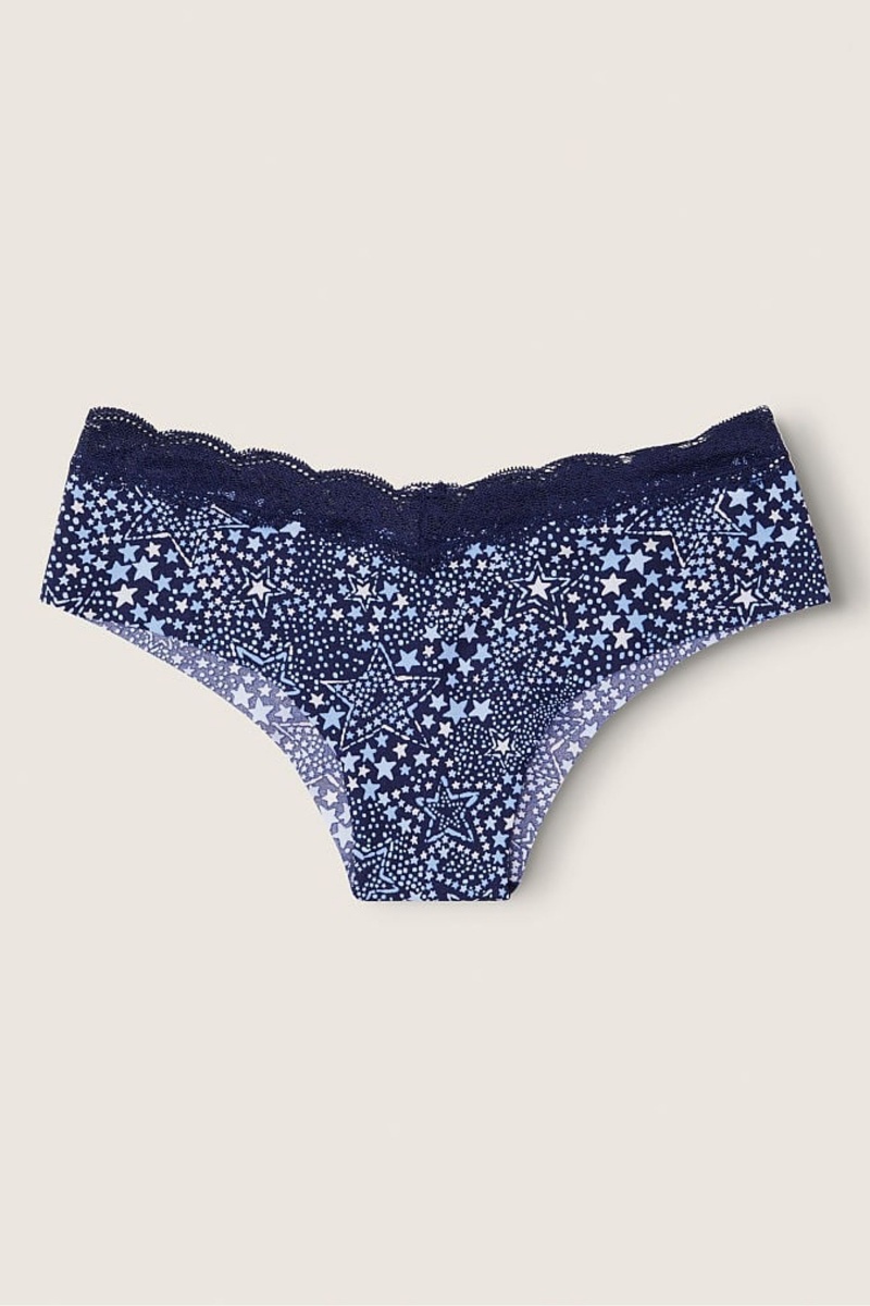 Victoria\'s Secret No-Show No Show Cheeky Knickers Ensign Stars | VFQJG-1508