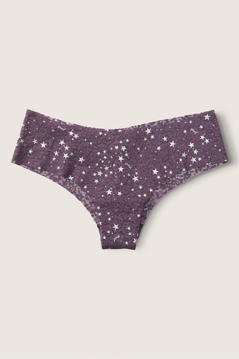 Victoria's Secret No-Show No Show Soft Cipkovane Cheekster Knickers Nachový | NHTSE-8374