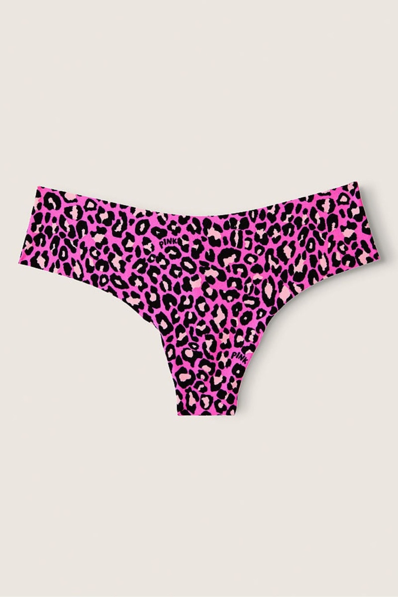 Victoria\'s Secret No-Show No Show Tanga Knickers Ruzove | QOFDE-1086