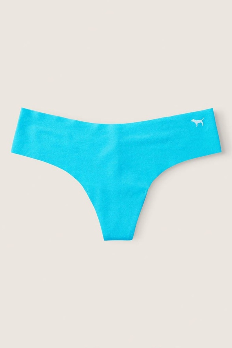 Victoria\'s Secret No-Show No Show Tanga Knickers Modre | LANXW-4180