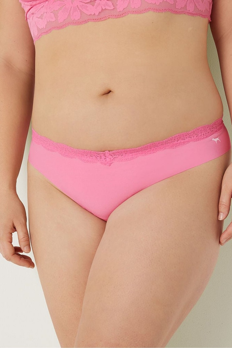 Victoria\'s Secret No-Show No Show Tanga Ruzove | BHLWI-9163