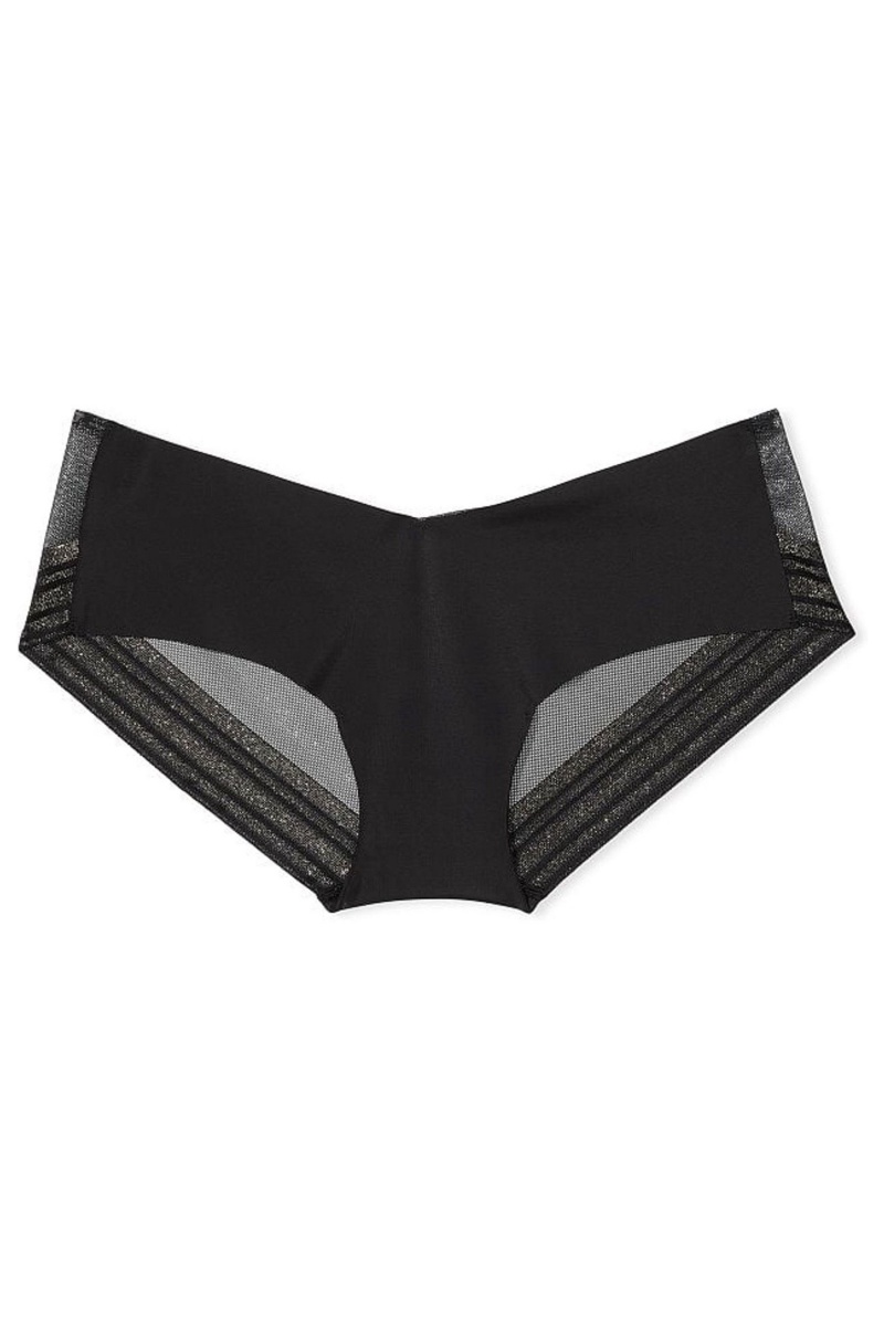 Victoria's Secret No-Show Smooth No Show Hipster Panty Čierne | JFECL-1743