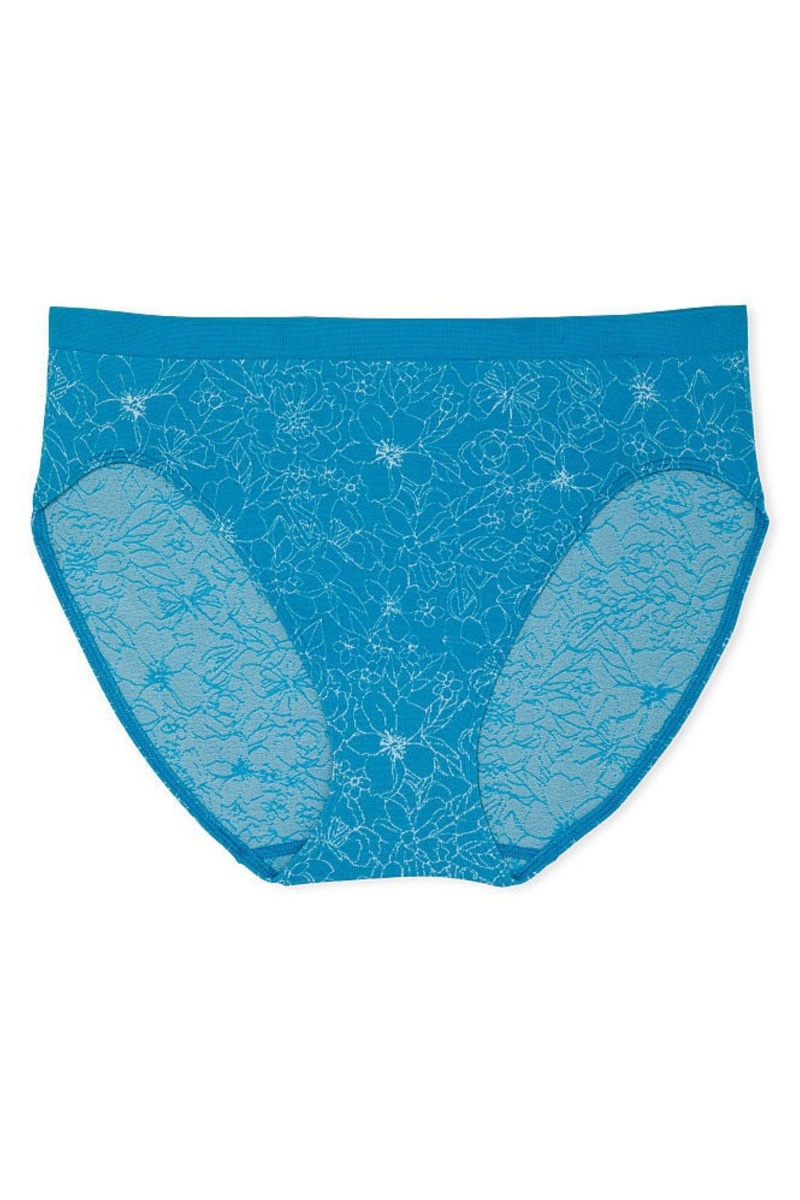 Victoria's Secret No Show Seamless Bikiny Knickers Modre | CODHU-0574