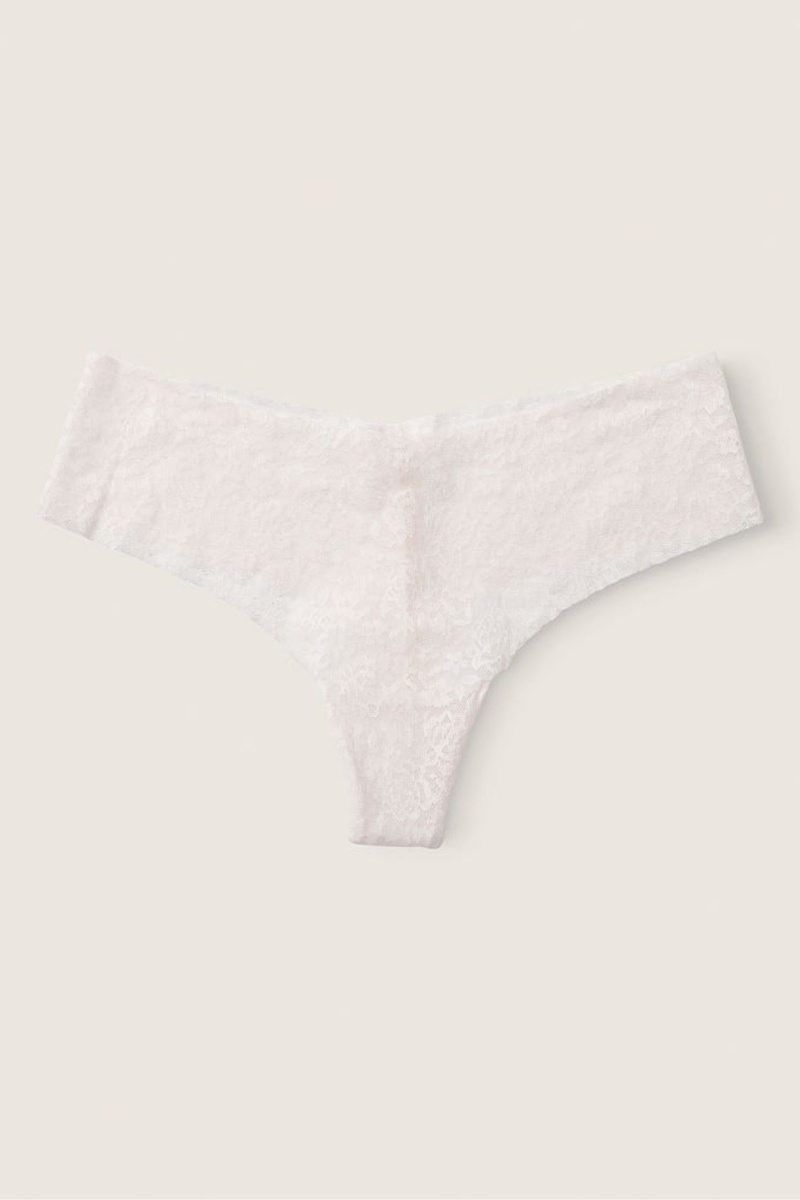 Victoria\'s Secret No Show Tanga Cipkovane Knickers Modre | OBRSN-7301