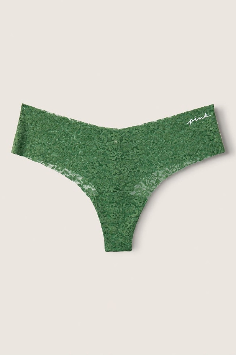 Victoria's Secret No Show Tanga Cipkovane Knickers Modre | JOTXD-2460