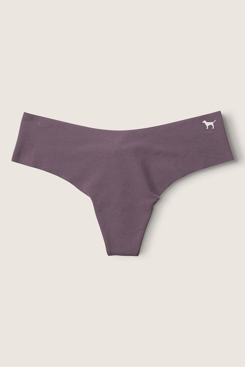 Victoria\'s Secret No Show Tanga Knickers Mauve Quartz | TGNXW-4196