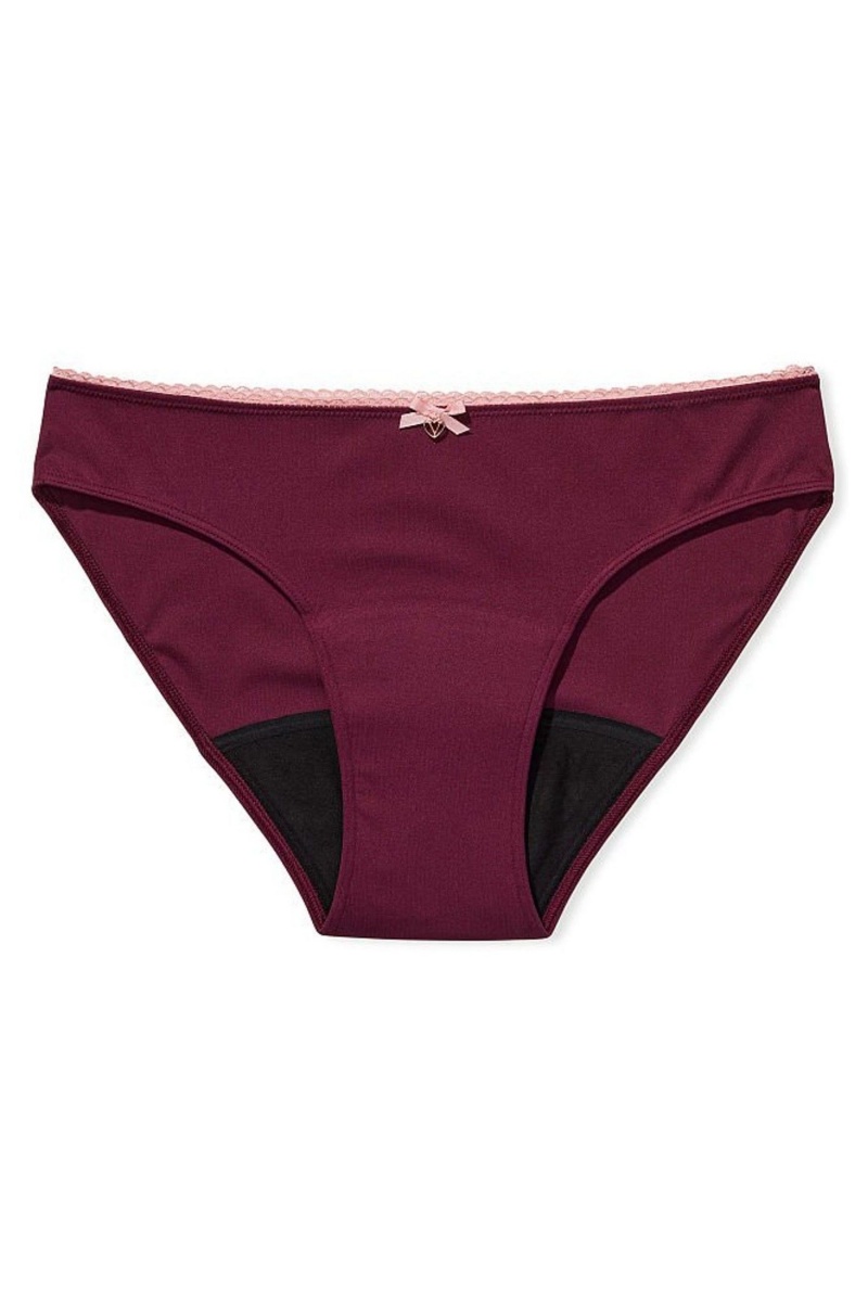 Victoria's Secret Period Pants Period Bikiny Knickers Červené | PDLTN-1902