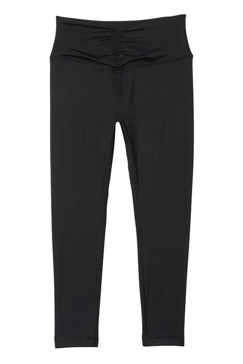 Victoria's Secret Ruched Legging Čierne | SZLIH-2064