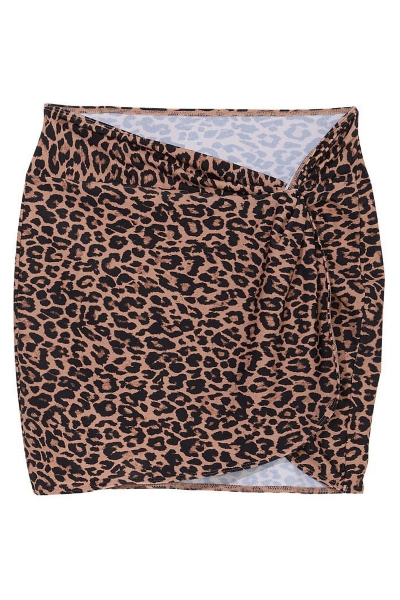 Victoria's Secret Sarong Cover Up Leopardie | FSWXY-7918