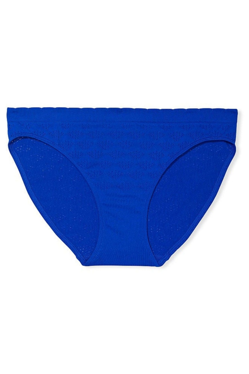 Victoria's Secret Seamless Bikiny Knickers Modre | UCTKE-0637