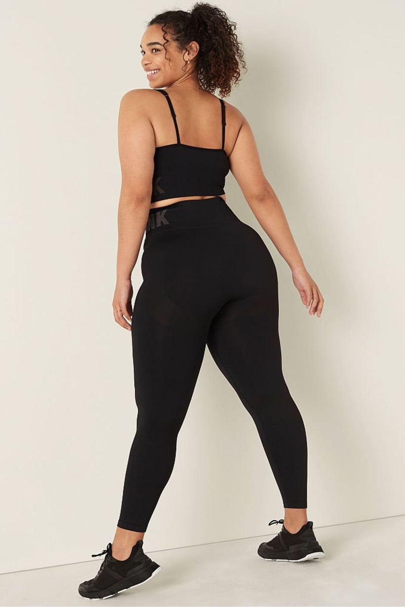 Victoria's Secret Seamless High Pásom Full Length Legging Honey Suckle | SAFKE-7015