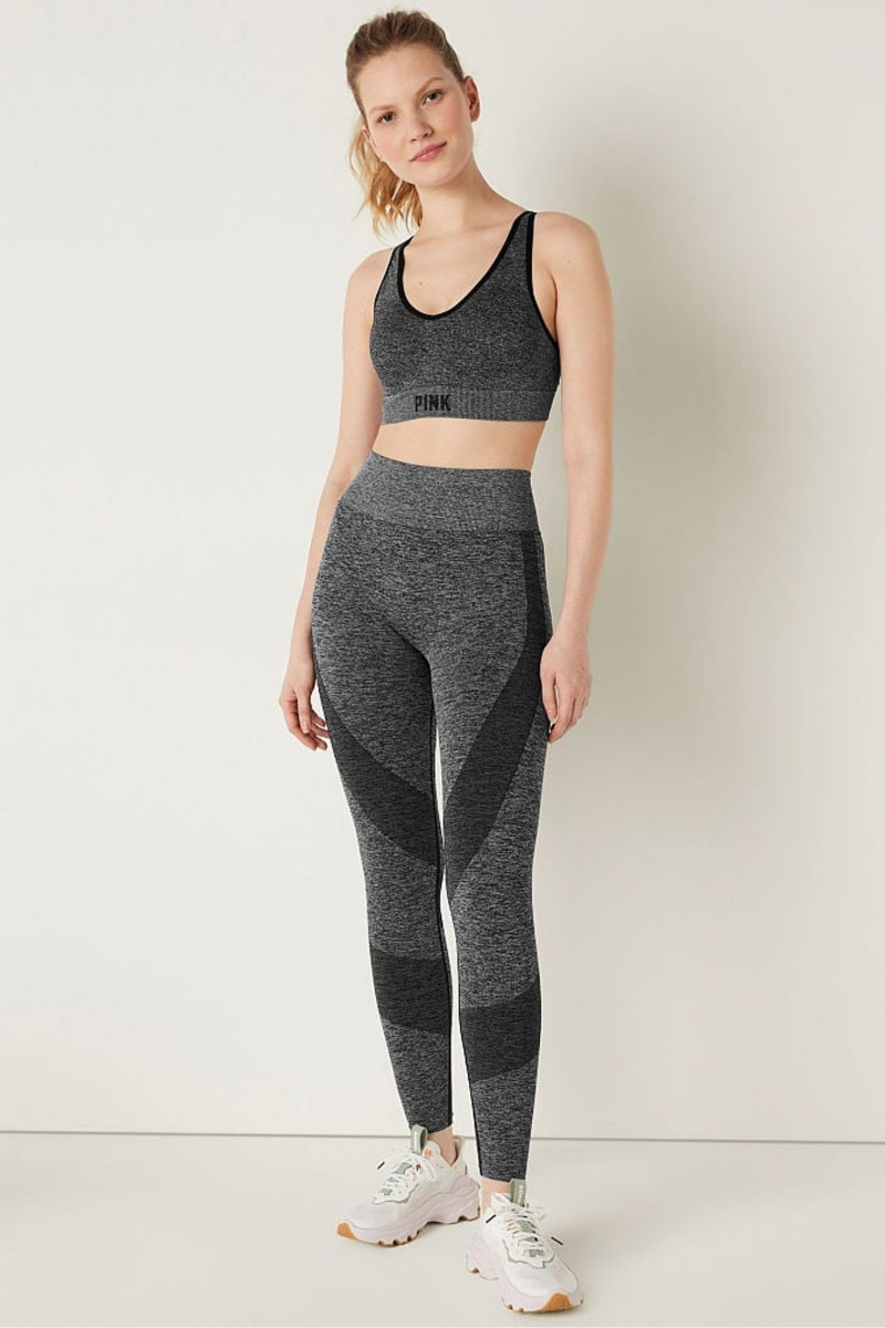 Victoria's Secret Seamless High Pásom Legging Siva | KQXVM-6407