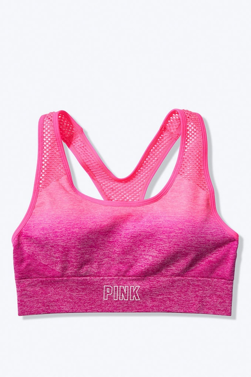 Victoria's Secret Seamless Lightly Podsite Sports Bra Beach Orchid Wave Tie Dye | ABKTN-5129