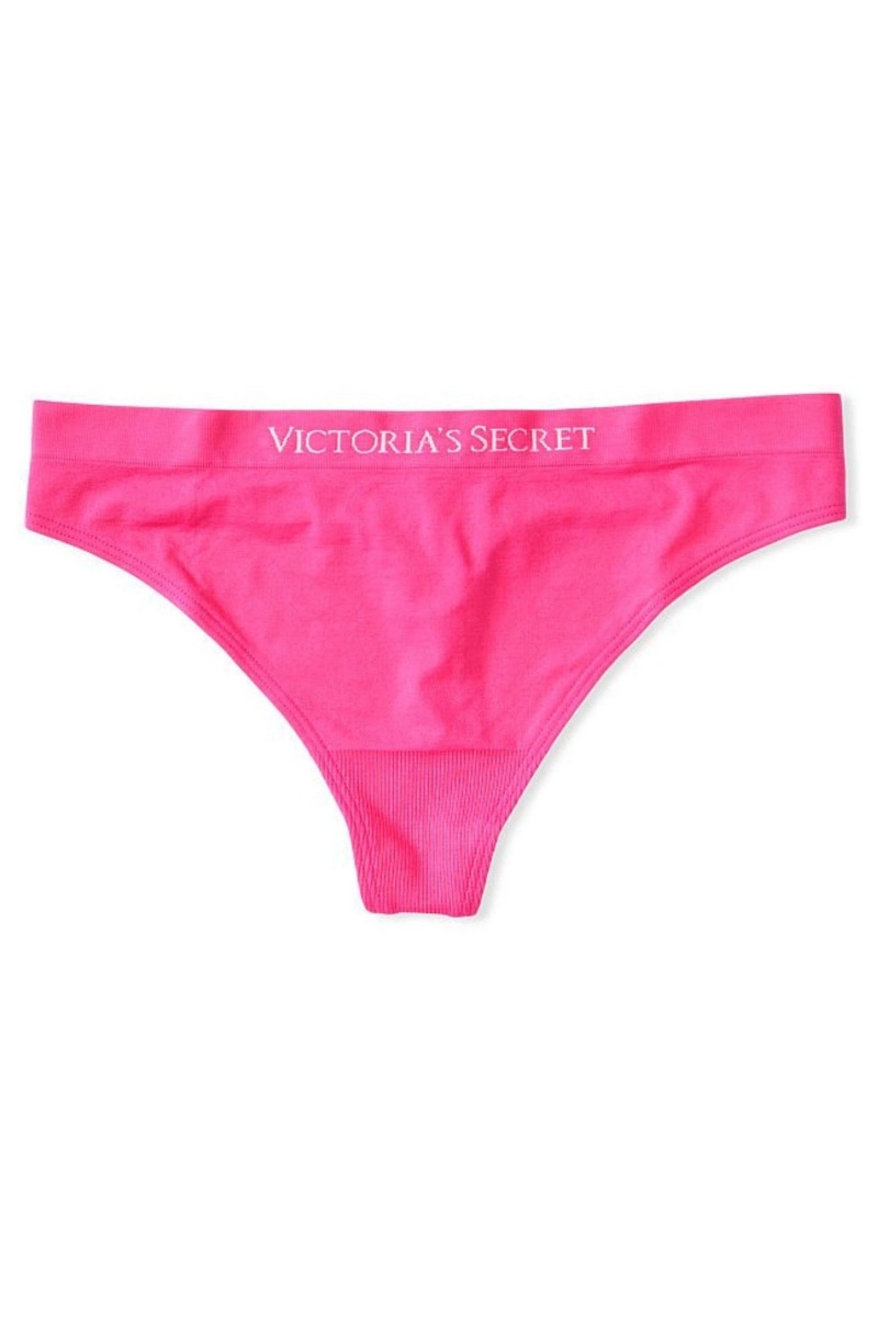 Victoria's Secret Seamless Tanga Knickers Almost Nude | JEQLK-4169