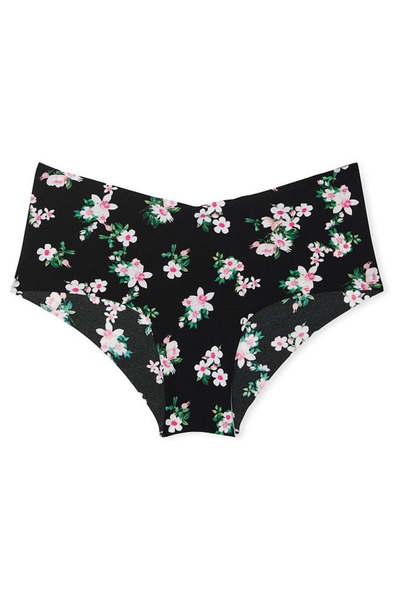 Victoria's Secret Sexy Illusions by Victorias Secret No Show Cheeky Knickers Čierne | AQRBN-6257