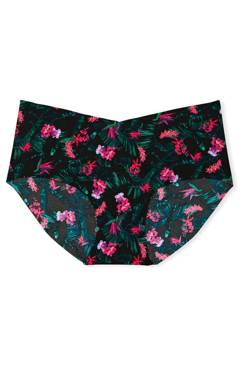 Victoria's Secret Sexy Illusions by Victorias Secret Smooth No Show Hipster Knickers Čierne | TIARV-5147